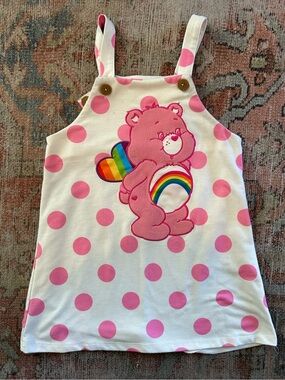 Care Bears Polka Dot Overalls Dress